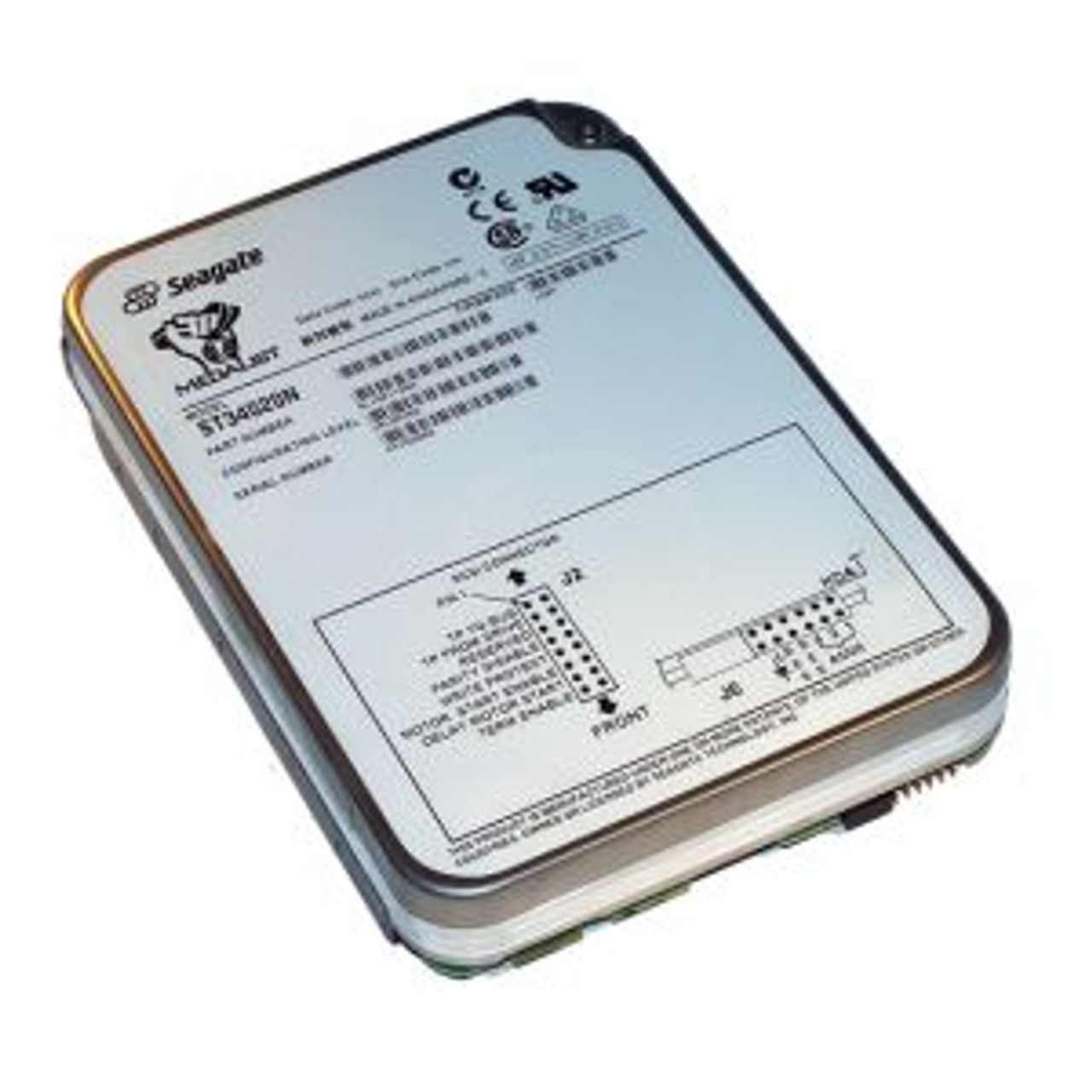 ST34520N | Seagate | Medalist Pro 4520 4.55GB Ultra SCSI 50-Pin 7200RPM Cache 3.5-inch Internal Hard Drive