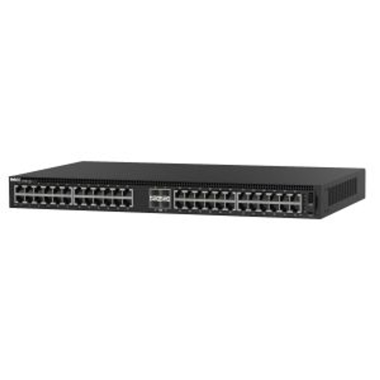 210-AJIU | Dell | N1148T-ON 48-Ports 10/100/1000Mbps RJ-45 Managed Rack-Mountable Network Switch with 4-Ports SFP+