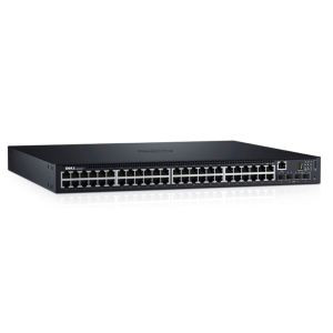 n1548p | Dell | N1548P - 48-Ports 1GbE PoE+ Network Switch with 4-Ports 10GbE SFP+