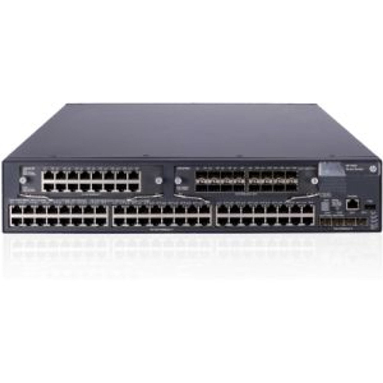 JC101B | HP | 5800-48G-POE+ Switch W 2 INTF Slots