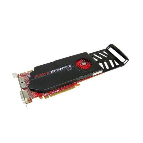 06RN0Y | Dell | Ati Firepro V5800 PCI-Express X16 1GB Gddr5 2 X Display Ports & 1 X Dual Link Dvi-i Output Video Card