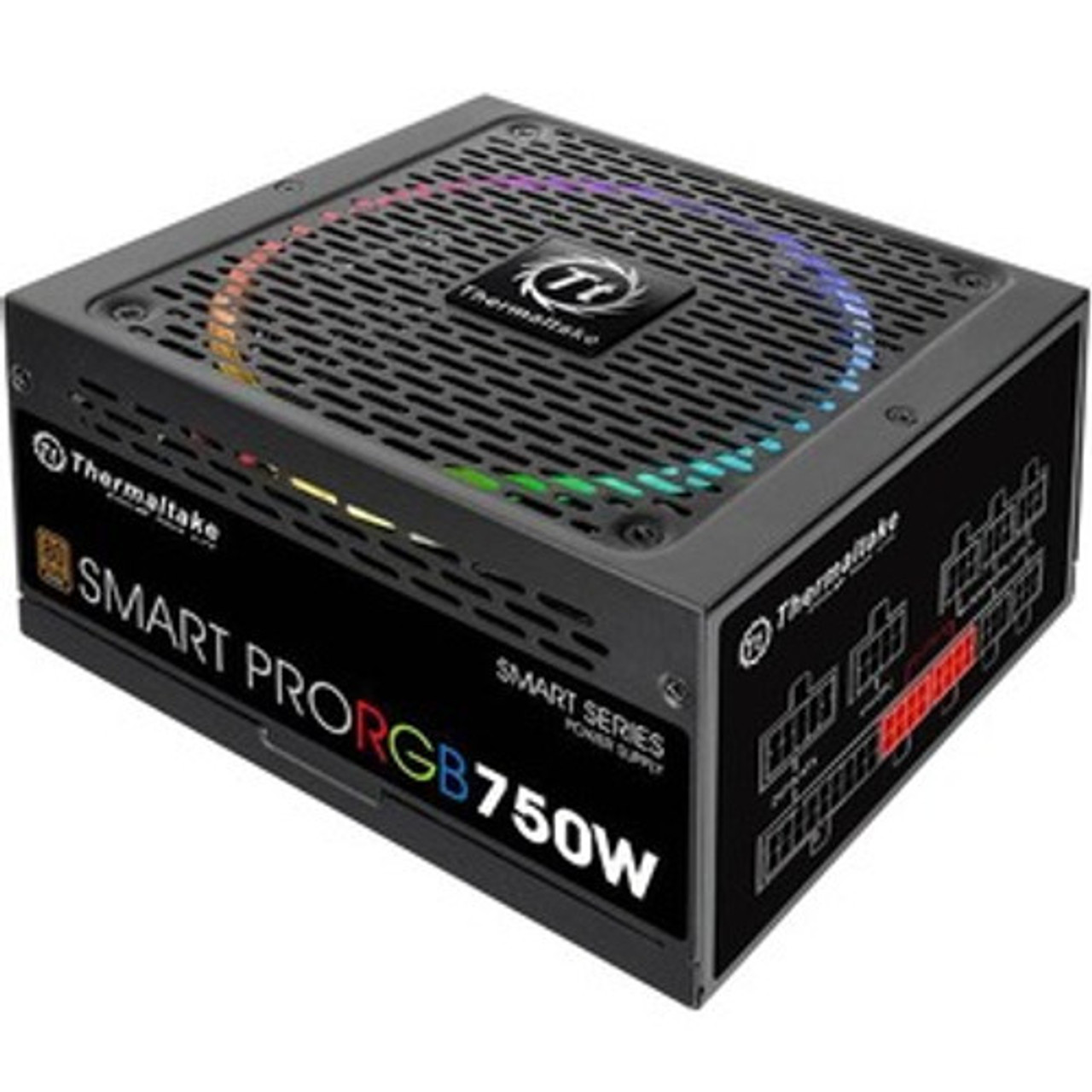 PS-SPR-0750FPCBUS-R | Thermaltake Tech | Smart Pro RGB 750-Watts ATX12V/EPS12V 6+2-Pin 80 Plus Bronze Fully Modular Power Supply