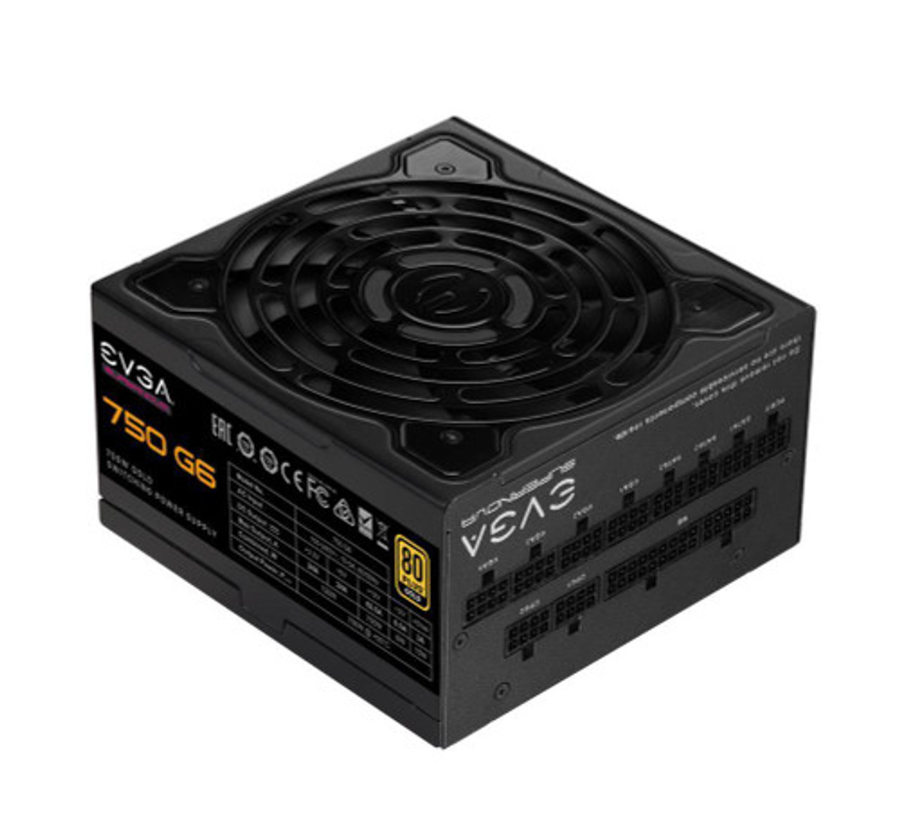 220-G6-0750-X2 | EVGA | SuperNOVA 750 G5 750-Watts ATX 24-Pin 80 Plus Gold Power Supply