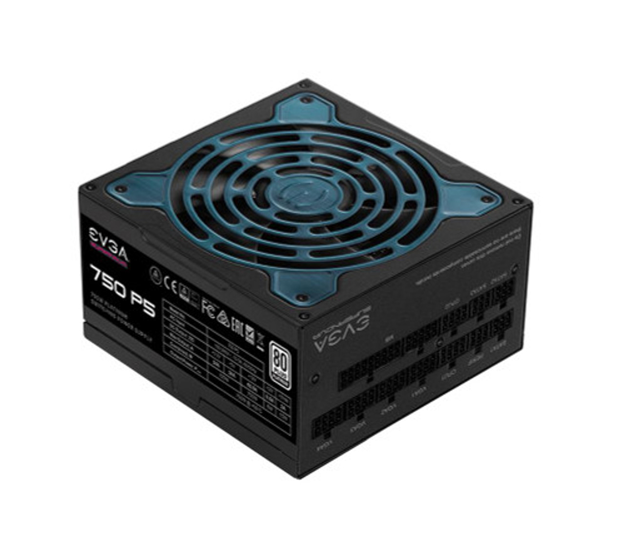 220-P5-0750-X1 | EVGA | 750-Watt 80+ Platinum Fully Modular Power Supply