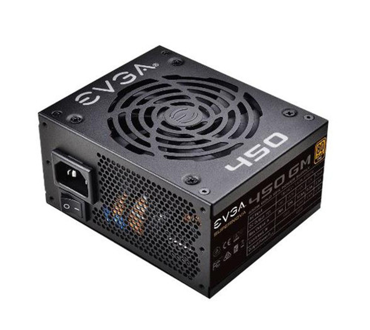 123-GM-0450-Y3 | EVGA | SuperNOVA 450 GM 450-Watts ATX 24-Pin 80 Plus Gold Power Supply