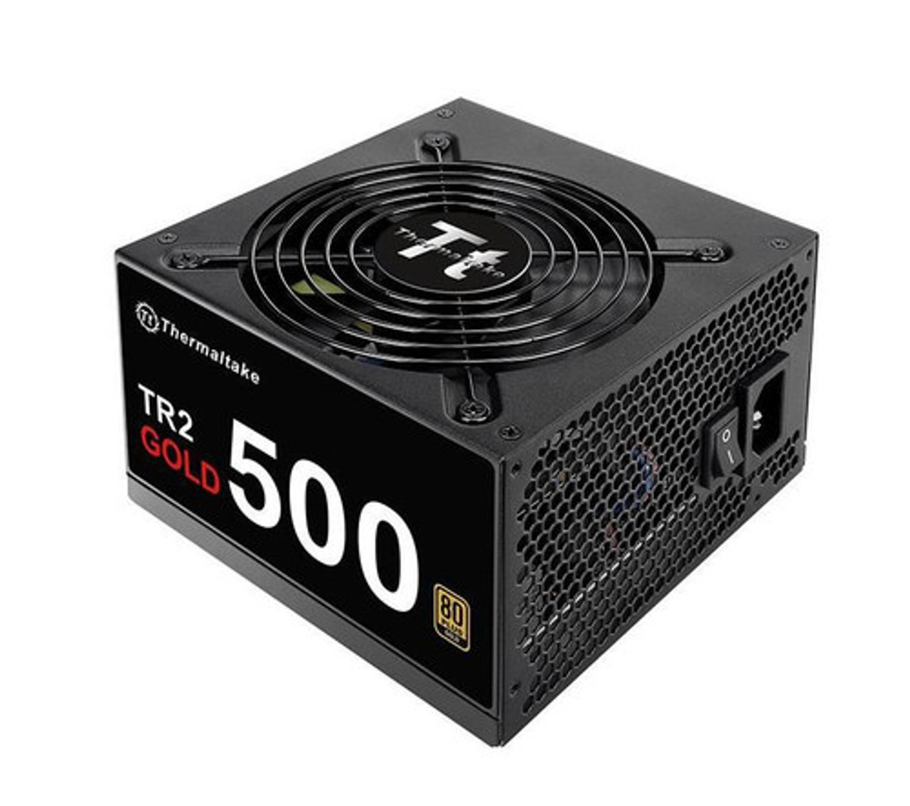 TR2-500AH2NSG | Thermaltake Tech | PS-TR2-0500NPCG-G 500-Watts ATX12V 87% Efficiency 80 Plus Gold Power Supply
