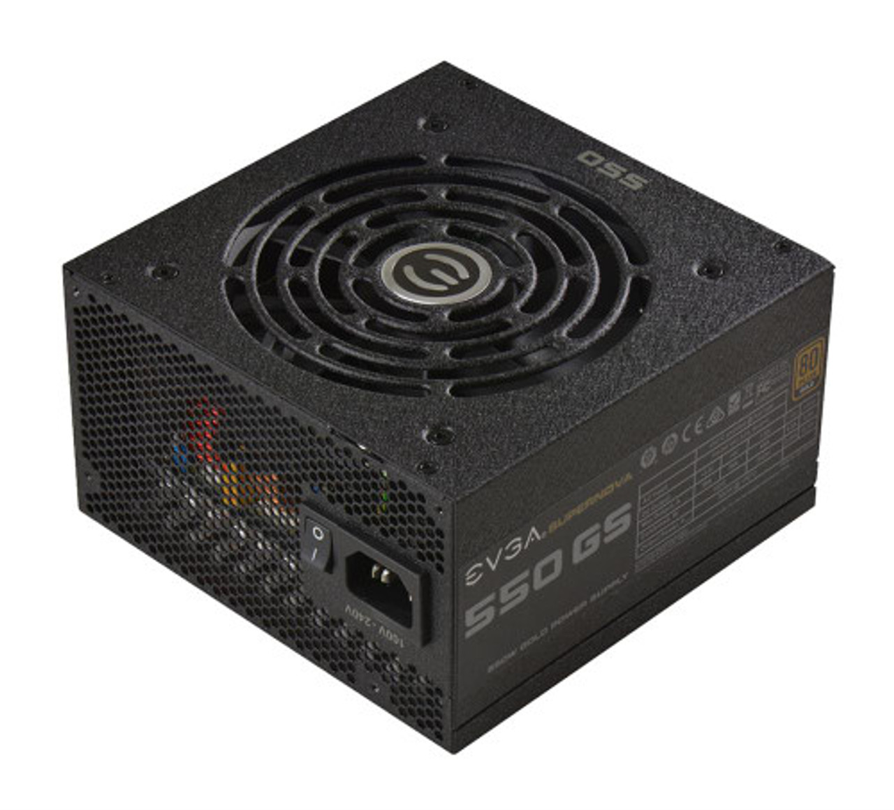 220-GS-0550-V1 | EVGA | SuperNOVA 550 GS 550-Watts 12V 45A 80 Plus Gold Power Supply