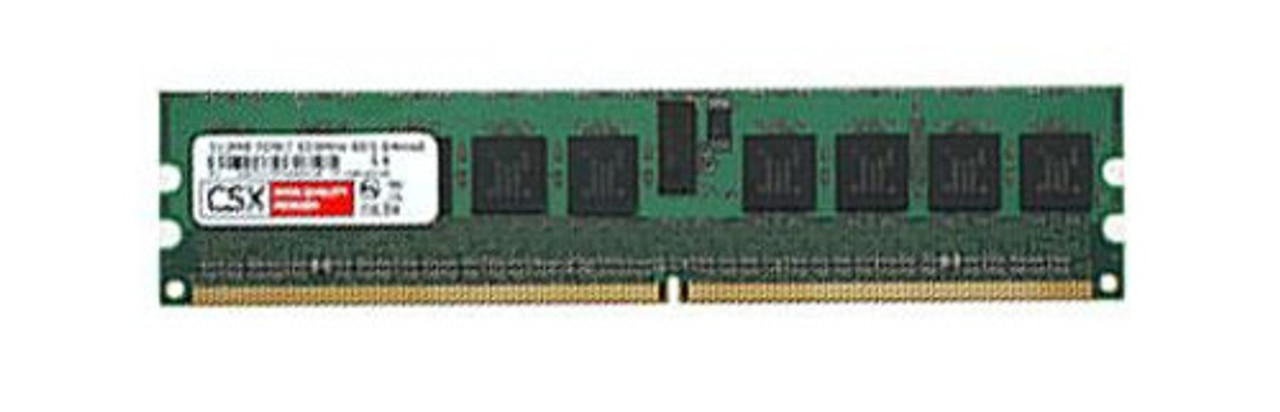 XREG-D2-533-64X8-512 | CSX | 512MB PC2-4200 DDR2-533MHz ECC Registered CL4 240-Pin DIMM Memory Module