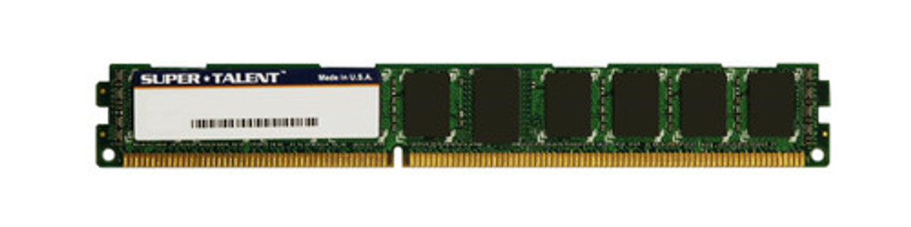 W16VB8G8x | Super Talent | 8GB PC3-12800 DDR3-1600MHz ECC Registered CL11 240-Pin DIMM Very Low Profile (VLP) Dual Rank Memory Module