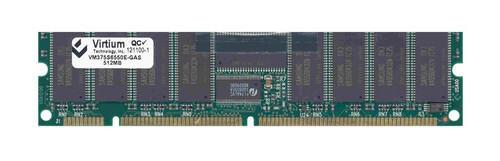 VM375S6550E-GAS | Virtium | 512MB PC133 133MHz ECC Registered 168-Pin DIMM Memory Module
