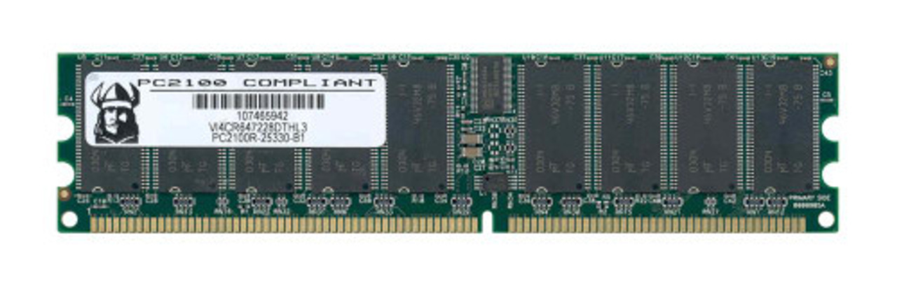 VI4CR647228DTHL3 | Viking | 512MB PC2100 DDR-266MHz Registered ECC CL2.5 184-Pin DIMM 2.5V Memory Module