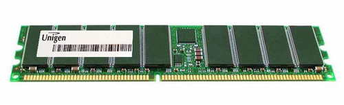 UG732D7544JM-GJ | Unigen | 256MB PC3200 DDR-400MHz Registered ECC CL3 184-Pin DIMM 2.5V Memory Module