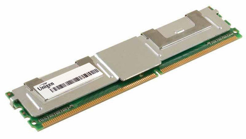 UG64T7200L8BF-6AG | Unigen | 512MB PC2-5300 DDR2-667MHz ECC Fully Buffered CL5 240-Pin DIMM Single Rank Memory Module