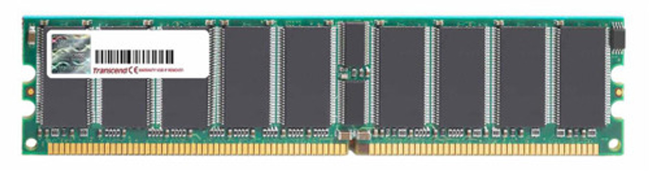 TS512MNE176F | Transcend | 512MB PC2100 DDR-266MHz ECC Unbuffered CL2.5 184-Pin DIMM Memory Module