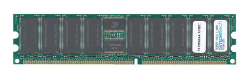 ST72E4K64-A75EC | SimpleTech | 512MB PC2100 DDR-266MHz Registered ECC CL2.5 184-Pin DIMM 2.5V Memory Module