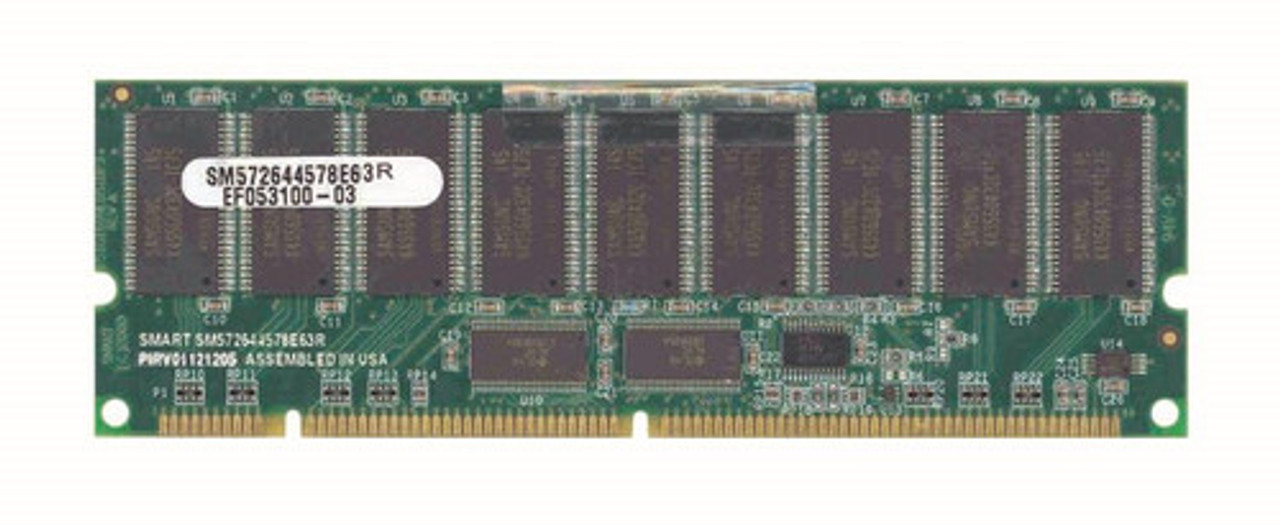 SM572644578E63R | Smart Modular | 512MB PC133 133MHz ECC Registered CL3 3.3V 168-Pin DIMM Memory Module
