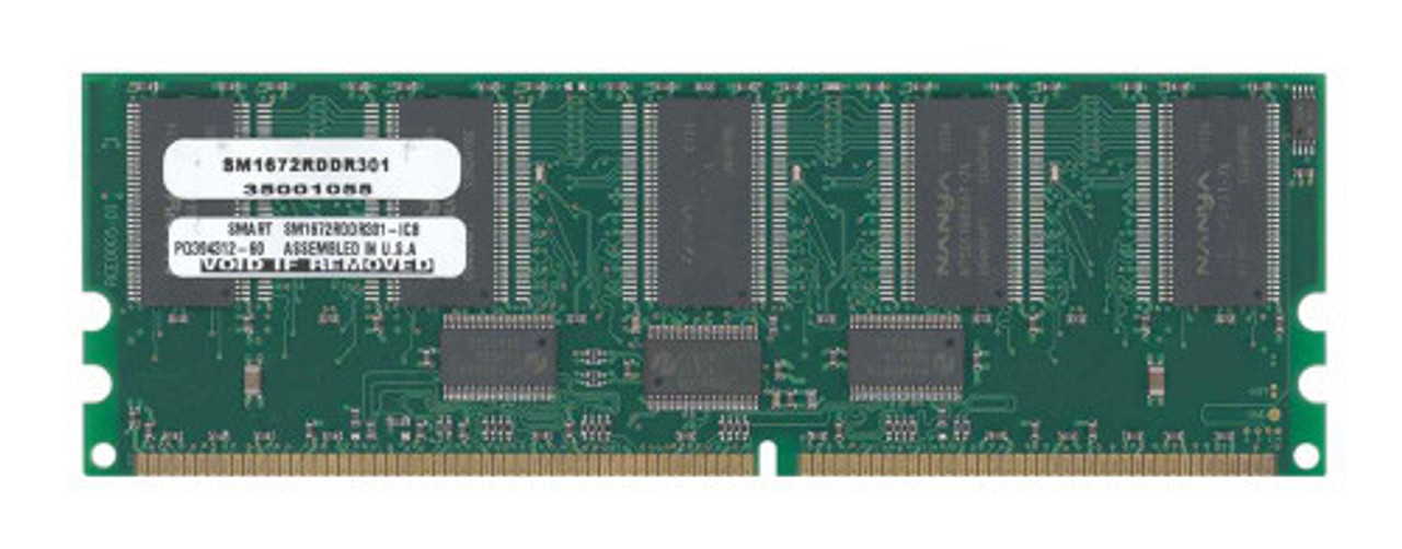 SM1672RDDR301-ICB | Smart Modular | 128MB PC2100 DDR-266MHz Registered ECC CL2.5 184-Pin DIMM 2.5V Memory Module