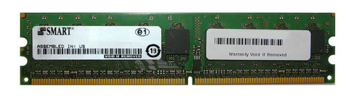 SG647UDR264851SC | Smart Modular | 512MB PC2-6400 DDR2-800MHz ECC Unbuffered CL6 240-Pin DIMM Single Rank Memory Module