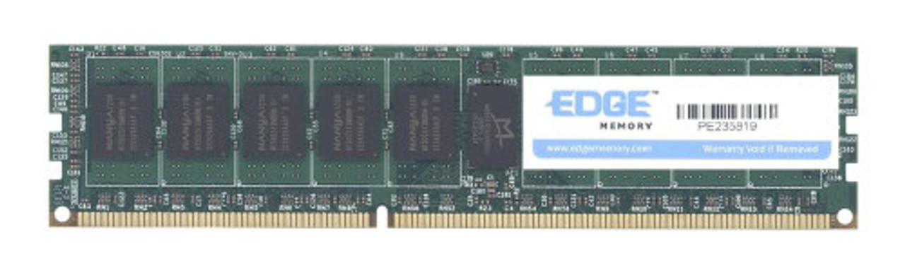 PE235819 | Edge Memory | 8GB PC3-12800 DDR3-1600MHz ECC Registered CL11 240-Pin DIMM 1.35V Low Voltage Dual Rank Memory Module