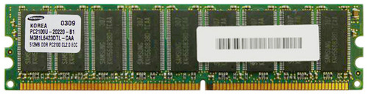 PE224028 | Edge Memory | 1GB Kit (2 X 512MB) PC2100 DDR-266MHz ECC Unbuffered CL2.5 184-Pin DIMM Memory