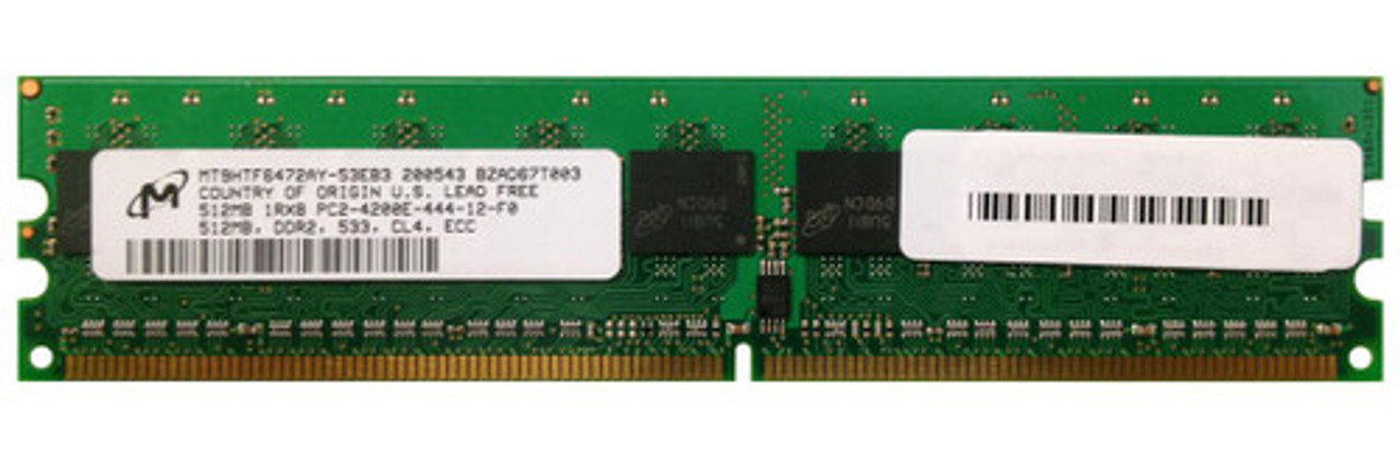 PE197698 | Edge Memory | 512MB PC2-4200 DDR2 SDRAM 533MHz ECC CL3 DIMM 240-pin Memory Module PE197698 | Edge Memory | 512MB PC2-4200 DDR2 SDRAM 533MHz ECC CL3 DIMM 240-pin Memory Module