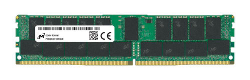 MTA9ASF1G72PZ-3G2J3R-A1 | Micron | 8GB PC4-25600 DDR4-3200MHz Registered ECC CL22 288-Pin DIMM 1.2V Single Rank Memory Module