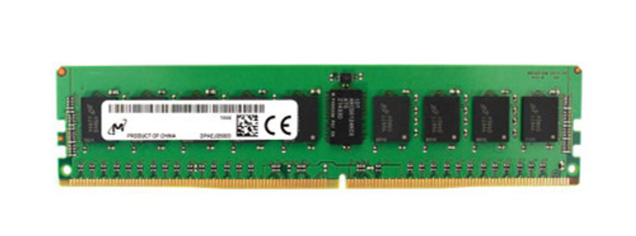 MTA9ASF1G72PZ-2G9E1TG | Micron | 8GB PC4-23400 DDR4-2933MHz Registered ECC CL21 288-Pin DIMM 1.2V Single Rank Memory Module