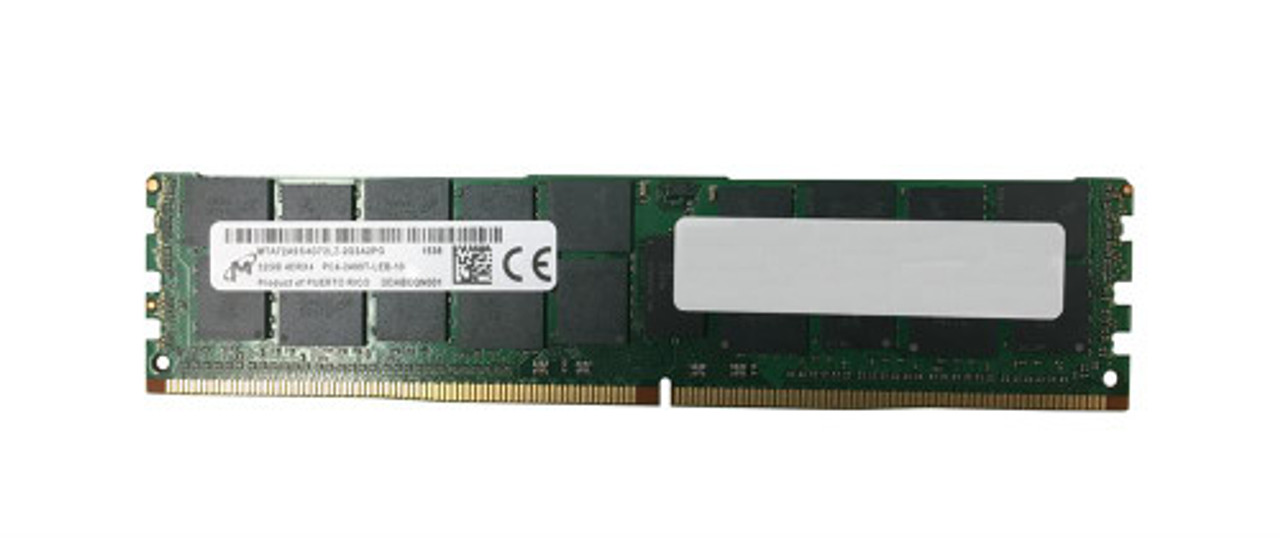 MTA72ASS4G72LZ-2G3 | Micron | 32GB PC4-19200 DDR4-2400MHz Registered ECC CL17 288-Pin Load Reduced DIMM 1.2V Quad Rank Memory Module