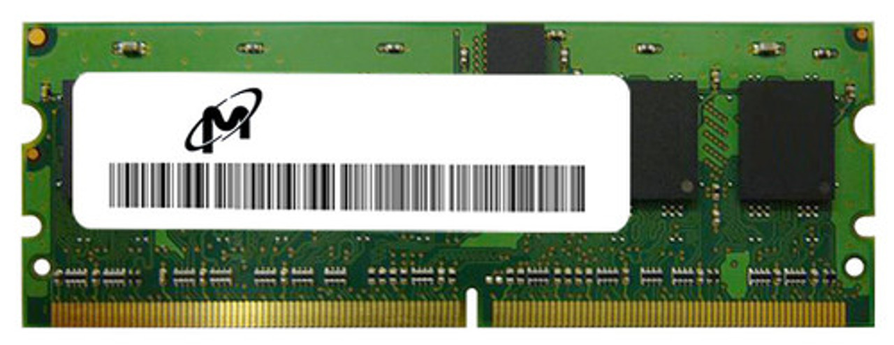 MT9HVF6472PKY-40EB1 | Micron | 512MB PC2-3200 DDR2-400MHz ECC Registered CL3 244-Pin Mini-DIMM Very Low Profile (VLP) Single Rank Memory Module