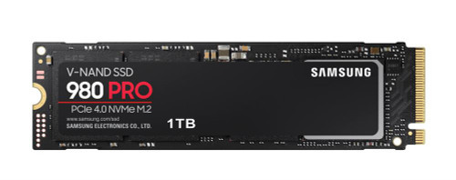 MZ-V8P1T0B/AM | Samsung | 980 PRO Series 1TB TLC PCI Express 4.0 x4 NVMe (AES-256 / TCG Opal 2.0) M.2 2280 Internal Solid State Drive (SSD)