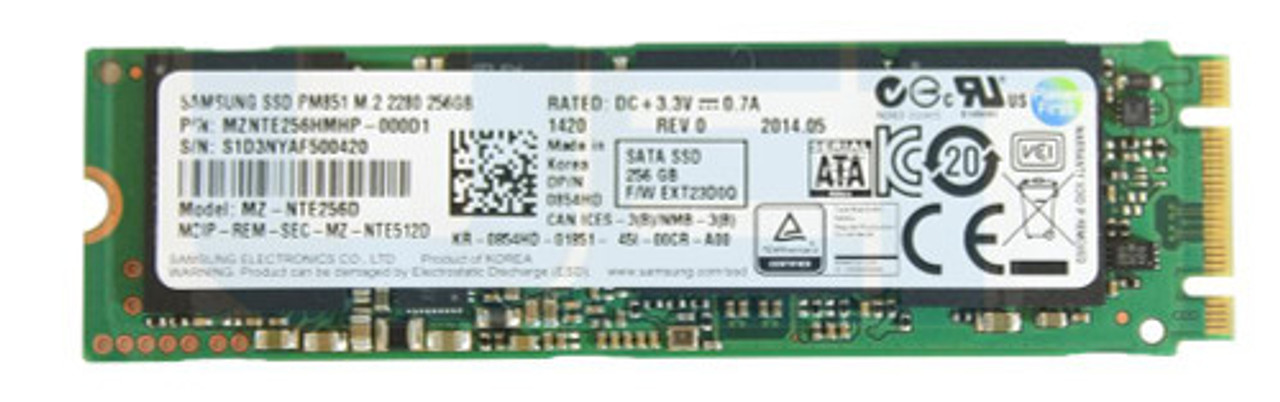 CN-0854HD | Dell | 256GB TLC SATA 6Gbps M.2 2280 Internal Solid State Drive (SSD)