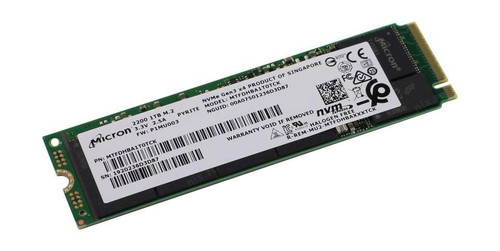 MTFDHBA1T0TCK-1AT15AB | Micron | 2200 1TB TLC PCI Express 3.0 x4 NVMe M.2 2280 Internal Solid State Drive (SSD)