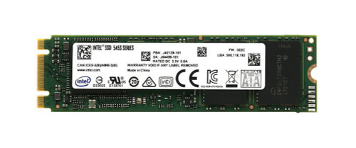 SSDSCKKW256G8XT | Intel | 545s Series 256GB TLC SATA 6Gbps (AES-256) M.2 2280 Internal Solid State Drive (SSD)