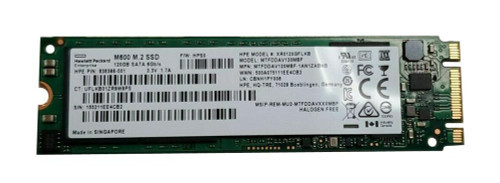 XR0120GFLKB | HP | 120GB MLC SATA 6Gbps Read Intensive M.2 2280 Internal Solid State Drive (SSD)