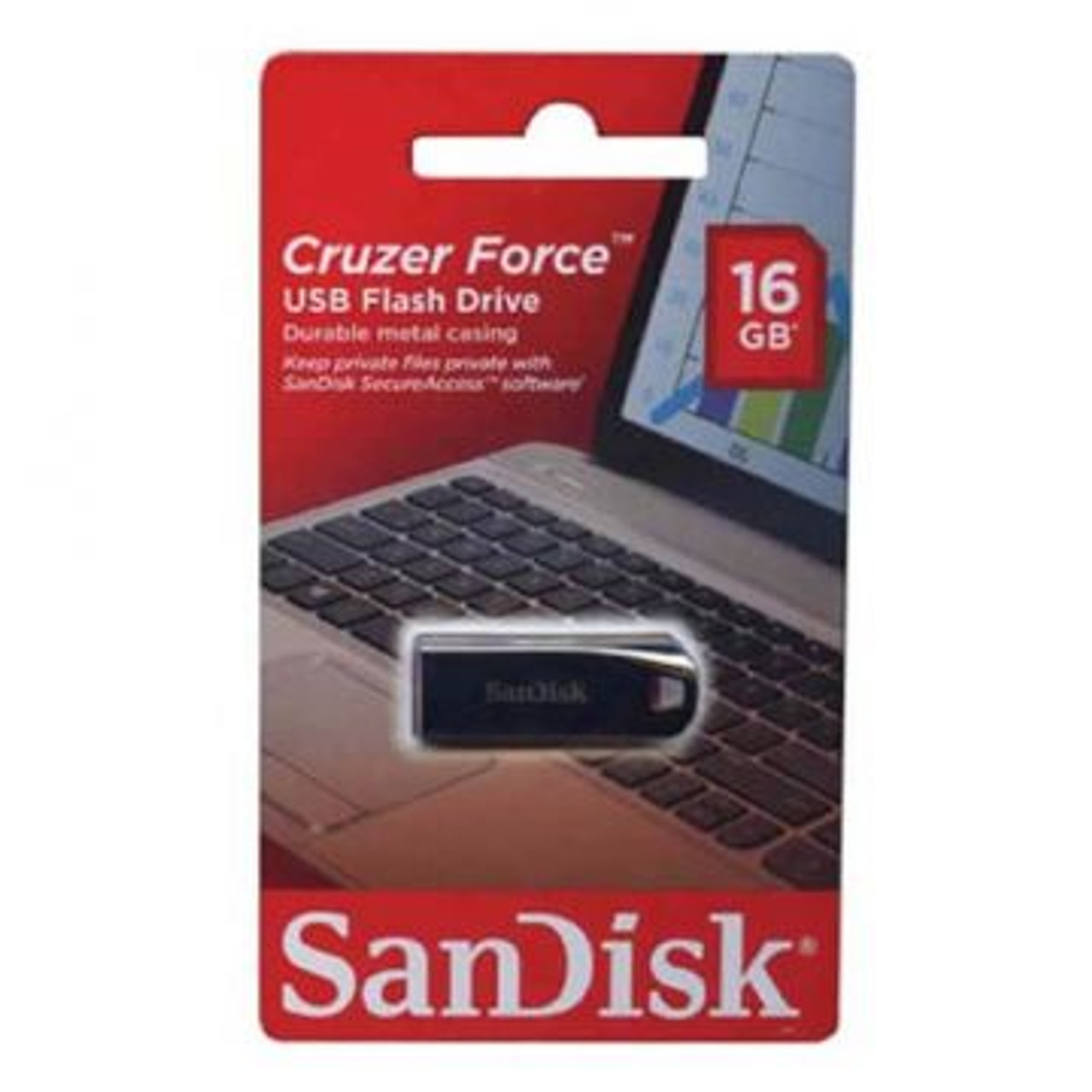 SDCZ71-016G-B35 | SanDisk | 16GB Cruzer Force USB 2.0 Flash Drive 5pc Kit