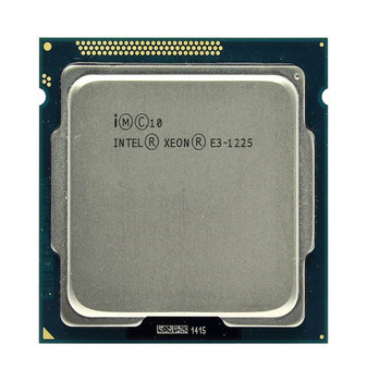 338-BLLK | Dell | 3.10GHz 5.00GT/s DMI 6MB L3 Cache Socket LGA1155 Intel Xeon E3-1225 Quad-Core Processor Upgrade