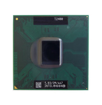 0MK722 | Dell | 1.83GHz 667MHz FSB 2MB L2 Cache Socket PGA478 Intel Core Duo T2400 Dual-Core Mobile Processor Upgrade