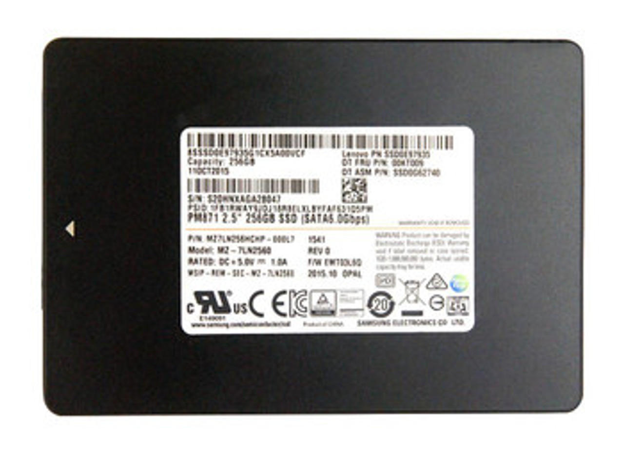 00UP801 | Lenovo | 256GB TLC SATA 6Gbps 2.5-inch Internal Solid State Drive (SSD)