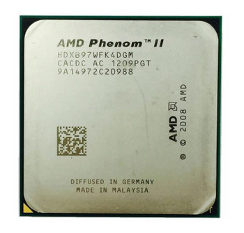 506816-206 | HP | 3.20GHz 6MB Cache Socket Micro-PGA 938-pin AMD Phenom II X4 B97 Quad-Core Processor Upgrade