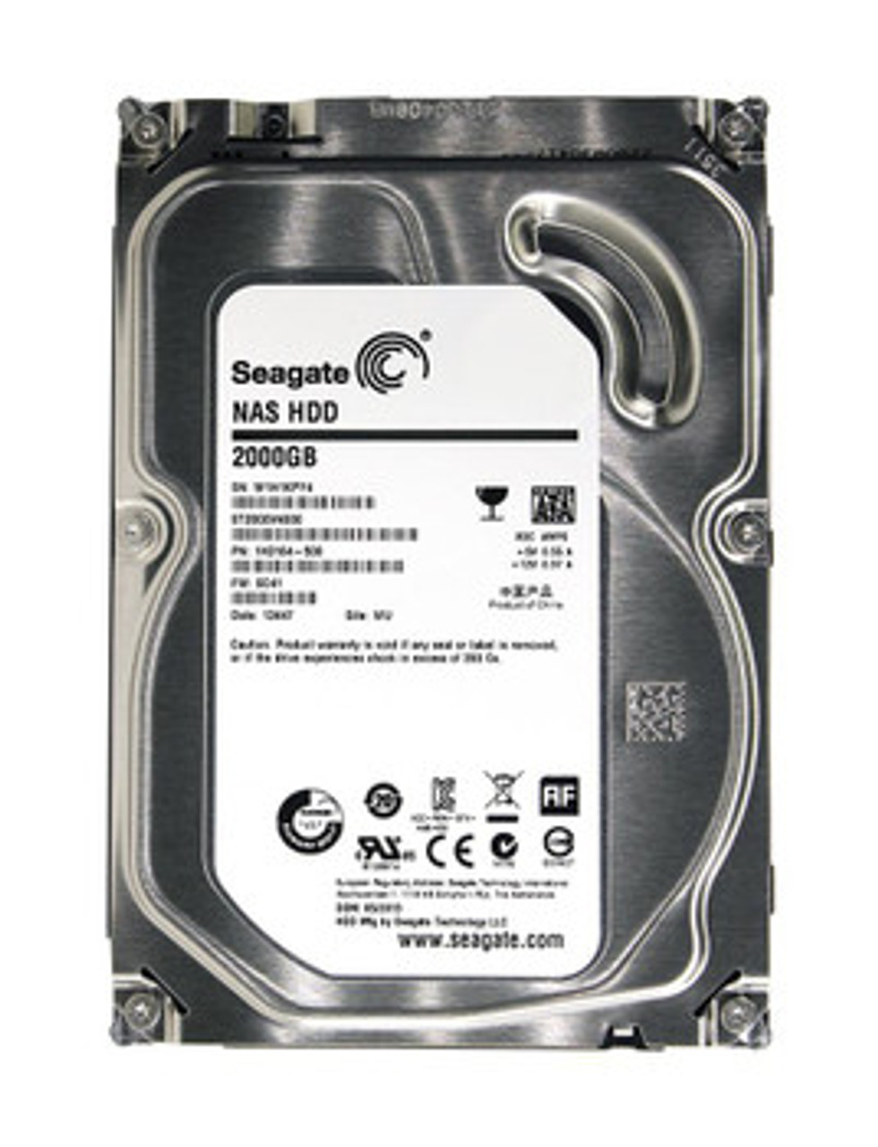 1H3164-500 | Seagate | 2TB 7200RPM SATA 6.0 Gbps 3.5 64MB Cache Enterprise Hard Drive"