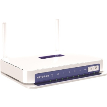 JNR3210-100NAS | NetGear | 5-Port (4x 10/100/100Mbps and 1x 10/100/1000Mbps WAN Port) Wireless N300 Gigabit Wireless Broadband Router with External Antenn