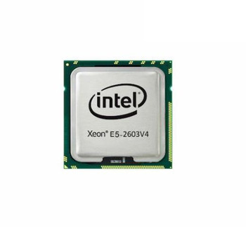 338-BJDS | Dell | Intel Xeon E5-2603 v4 1.7GHz.15M Cache.6.4GT/s QPI.6C/6T (85W) Max Mem 1866MHz