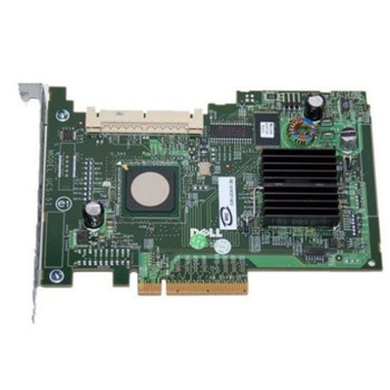 0GU186 | Dell | PERC 5/iR 4-Port SAS 3Gbps PCI Express x8 RAID Controller Card