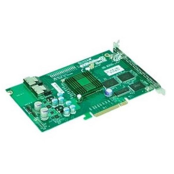 AOC-USAS2-L8E | SuperMicro | MegaRAID LSISAS 2008 8-port SAS RAID Controller Serial Attached SCSI (SAS) Serial ATA/600 Universal I/O Plug-in Card RAID Su