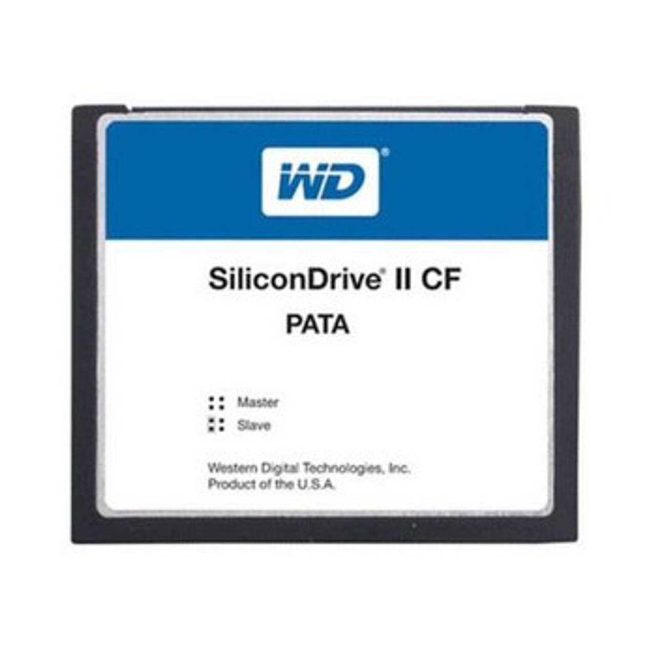 SSD-C08G-4500 | Western Digital | SiliconDrive II 8GB ATA-66 (PATA) CompactFlash (CF) Type I Internal Solid State Drive (SSD)