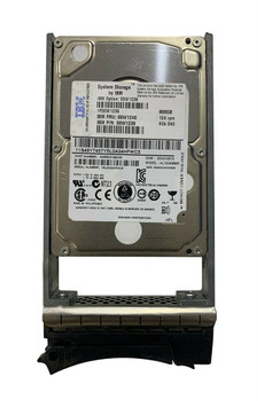 00W1236-02 | IBM | 900GB 10000RPM SAS 6.0 Gbps 2.5 64MB Cache Hot Swap Hard Drive"