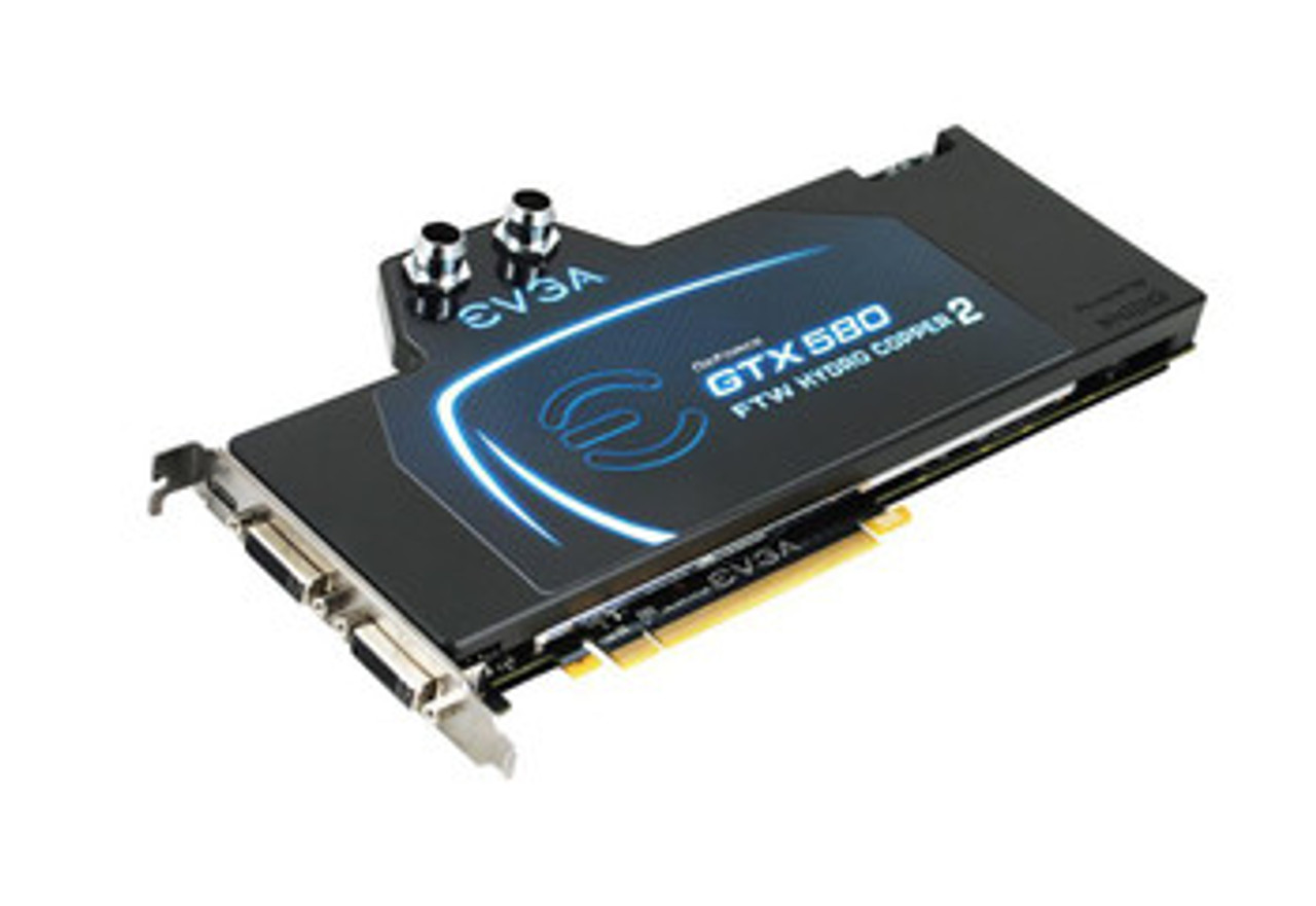 015-P3-1589-L1 | EVGA | GeForce GTX 580 Hydro Copper 1536MB GDDR5 PCI Express 2.0 Dual DVI/ Mini-HDMI/ Ready SLI Support Video Graphics Card