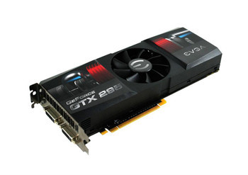 017-P3-1299-LX | EVGA | GeForce GTX 295 Hydro Copper Edition 1.7GB GDDR3 896-Bit (2x 448-Bit) PCI Express 2.0 x16 HDCP Ready/ SLI Support Video Graphics C