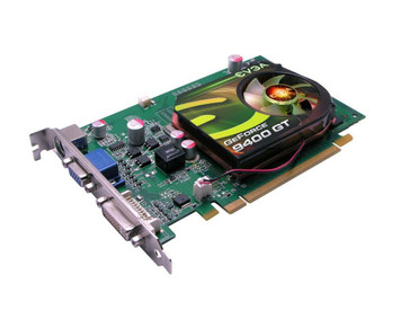 01G-P2-N942-ER | EVGA | GeForce 9400 GT 1GB 128-Bit DDR2 PCI Express 2.0 x16 Dual Link DVI-I/ HDMI/ VGA/ HDCP Ready Video Graphics Card