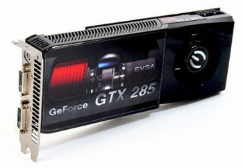 01G-P3-1180 | EVGA | GeForce GTX 285 1GB 512-Bit DDR3 PCI Express 2.0 x16 Dual DVI/ HDTV-Out/ HDCP Ready/ SLI Support Video Graphics Card